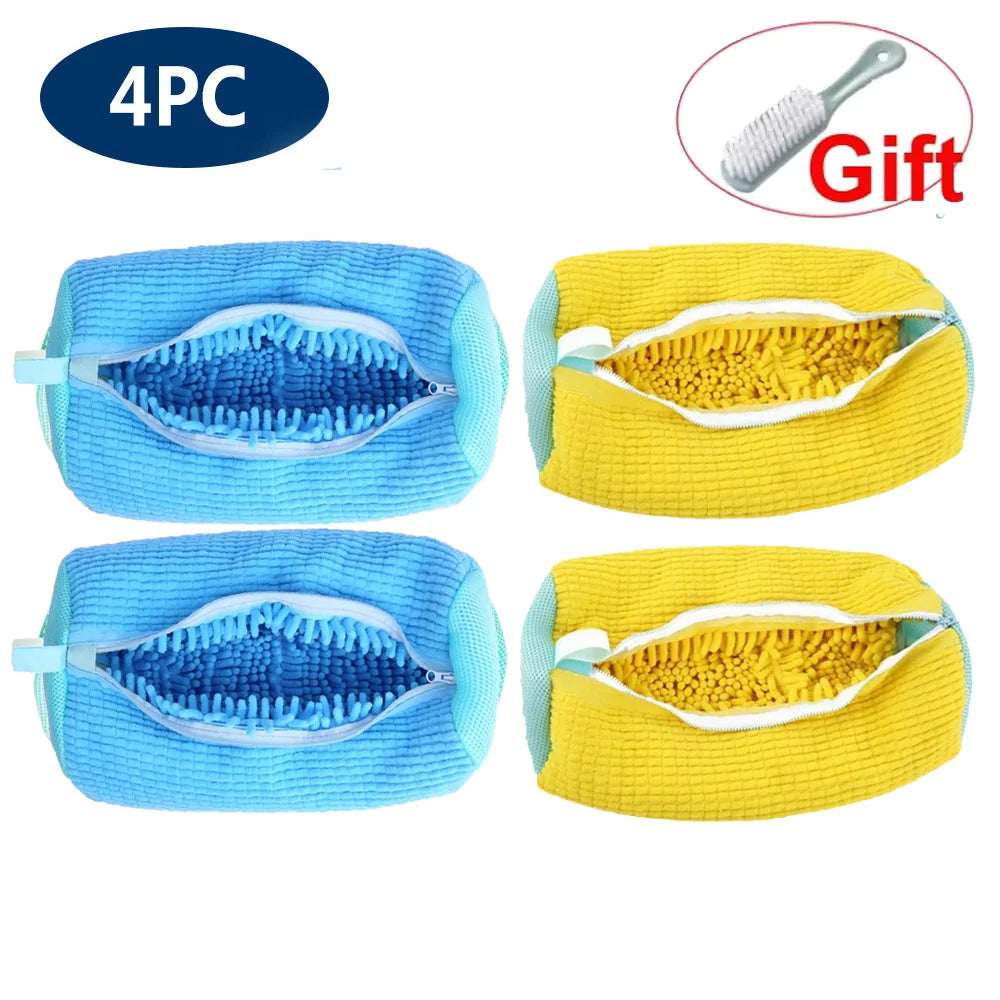 Shoe Washing Machine Bag – Reusable Mesh Laundry Bag for Sneakers, Tennis Shoes & All Sizes