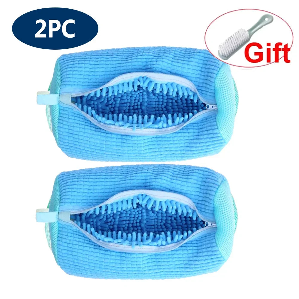 Shoe Washing Machine Bag – Reusable Mesh Laundry Bag for Sneakers, Tennis Shoes & All Sizes