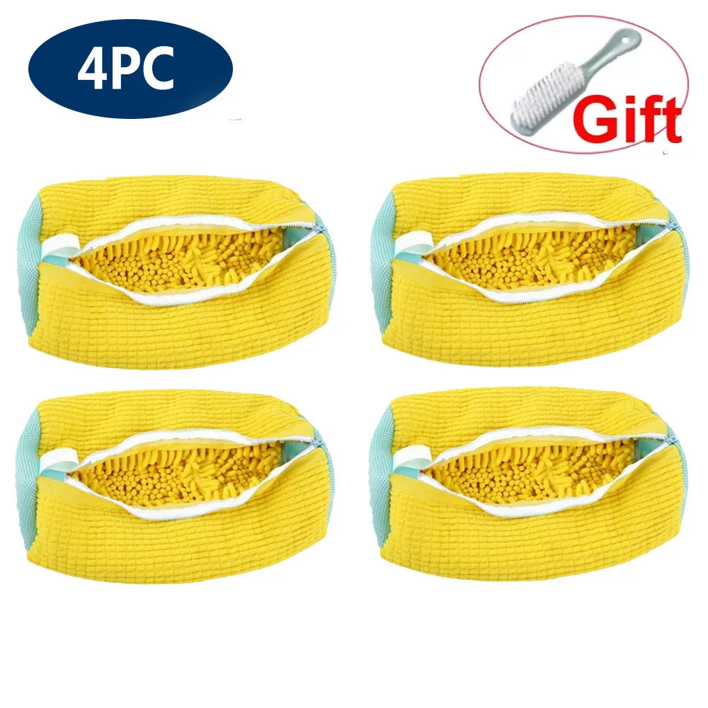 Shoe Washing Machine Bag – Reusable Mesh Laundry Bag for Sneakers, Tennis Shoes & All Sizes