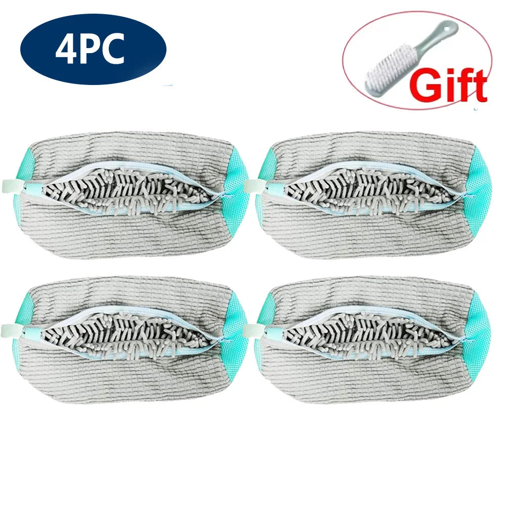 Shoe Washing Machine Bag – Reusable Mesh Laundry Bag for Sneakers, Tennis Shoes & All Sizes