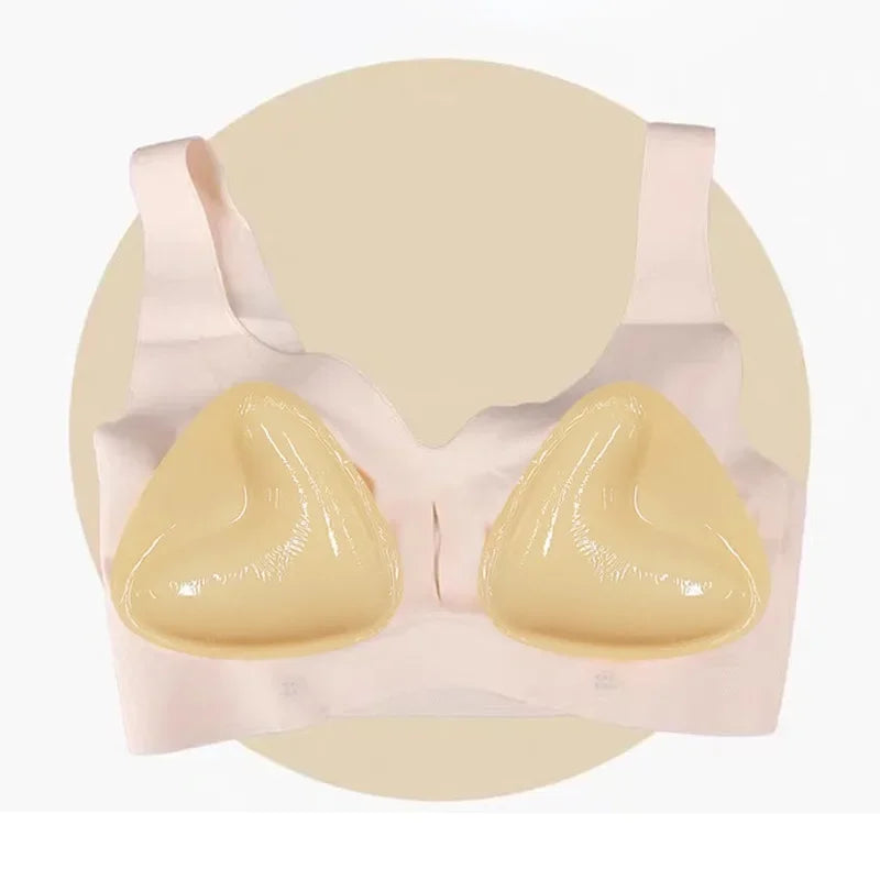 Self-Adhesive Push Up Bra Inserts – Reusable Double-Sided Sticky Breast Lift Pads