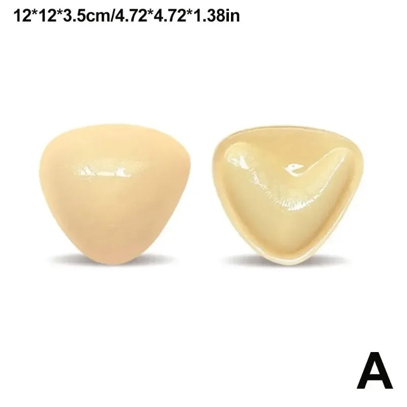 Self-Adhesive Push Up Bra Inserts – Reusable Double-Sided Sticky Breast Lift Pads