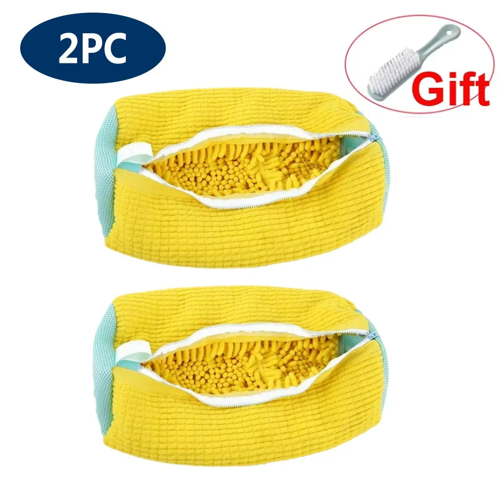 Shoe Washing Machine Bag – Reusable Mesh Laundry Bag for Sneakers, Tennis Shoes & All Sizes