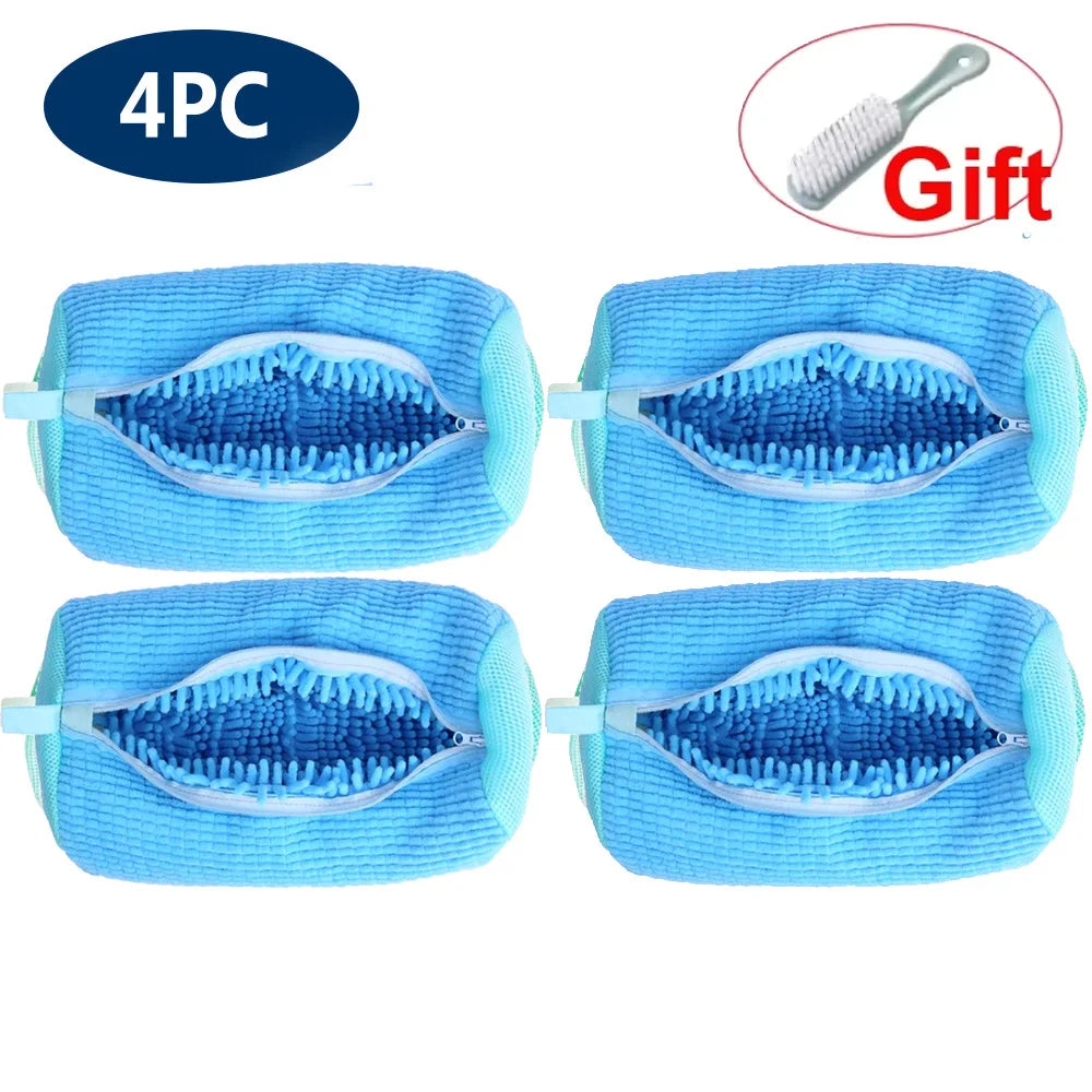 Shoe Washing Machine Bag – Reusable Mesh Laundry Bag for Sneakers, Tennis Shoes & All Sizes