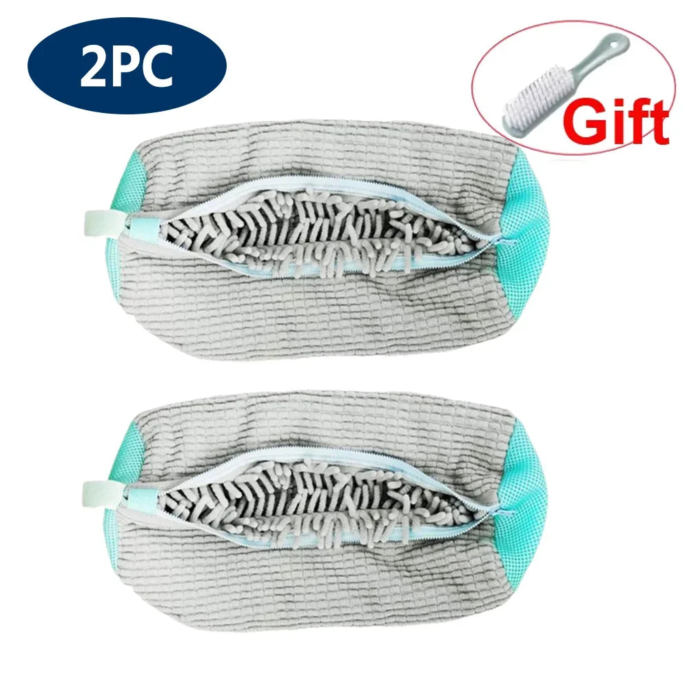 Shoe Washing Machine Bag – Reusable Mesh Laundry Bag for Sneakers, Tennis Shoes & All Sizes