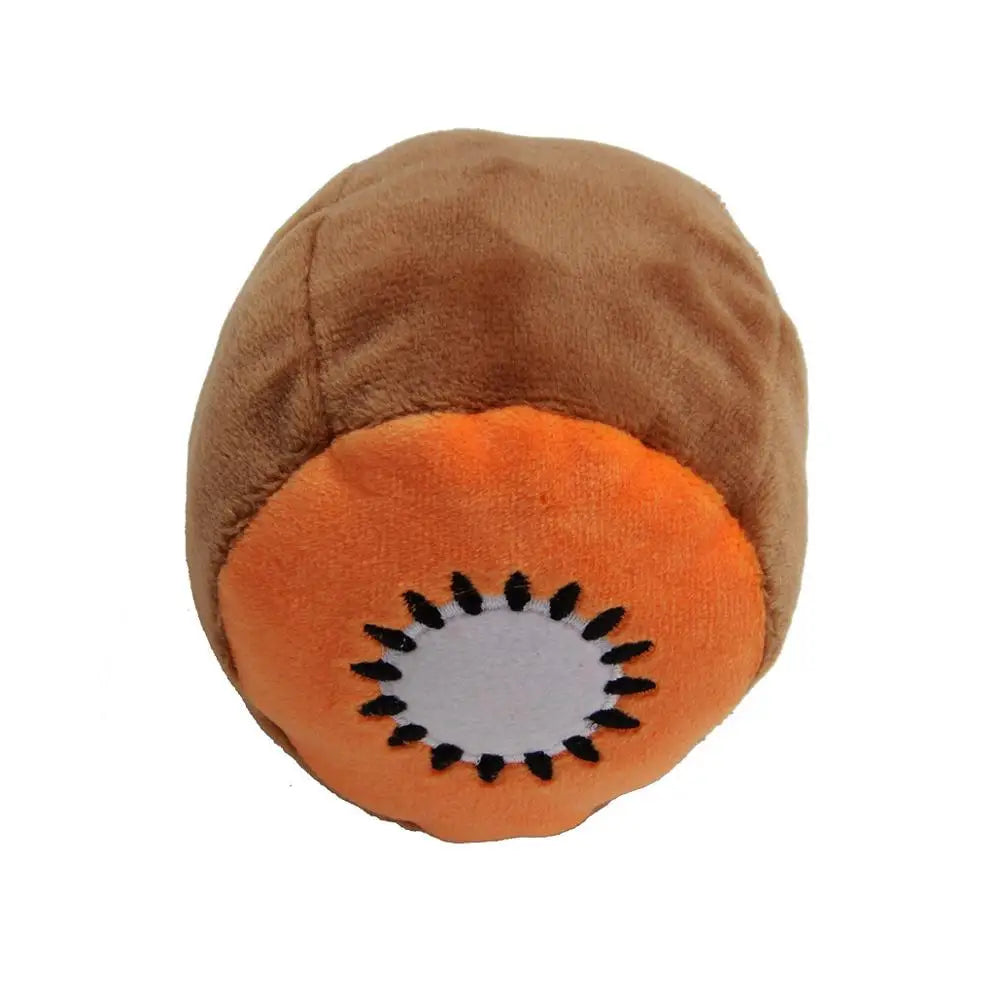 Pet Funny Dog Teeth Hamburger Puppy Chew Sound Novelty Stuffed Plush Toys French Fries Teething Squeaky