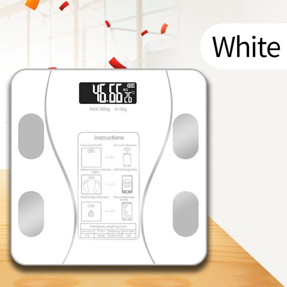 Professional Electronic Body Fat Scale Smarts Bluetooth Weight Loss Monitor Precision Digital Healths Fitness Balance Analyzer