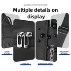 HK Anti-Theft Men’s Shoulder Bag – Waterproof Oxford Chest Crossbody Sling with USB & Multi Pockets