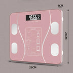 Professional Body Fat Scale – Smart Bluetooth Digital Weight & Fitness Analyzer for Health Tracking