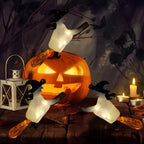Floating LED Candles with Wand – Flameless Flickering Warm Light for Halloween & Party Decoration