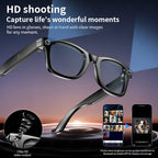 LIGE Smart Glasses – Bluetooth AI Camera Glasses with Music, Calls, Photo Capture & IP65 Waterproof