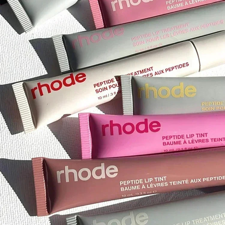 Rhode 27 Color Lip Glosses Plump Moisturizing Lip Glaze Essence Gel Oil Long Lasting Nourishing Lipstick Makeup For Women Girls
