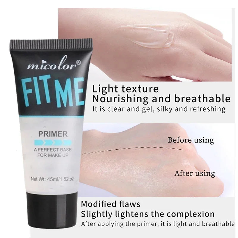 Foundation Transparent Jelly Primer Makeup Base Color Rendering Long Lasting Makeup Holding Pre Makeup Base Cream Cosmetics
