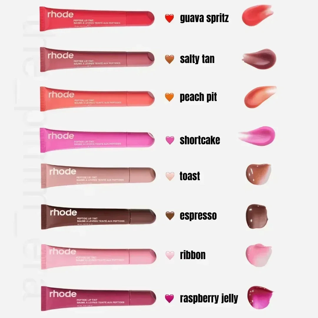 Rhode 27 Color Lip Glosses Plump Moisturizing Lip Glaze Essence Gel Oil Long Lasting Nourishing Lipstick Makeup For Women Girls
